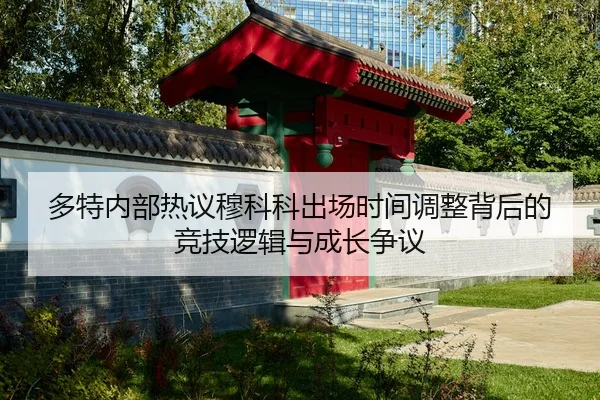 多特内部热议穆科科出场时间调整背后的竞技逻辑与成长争议